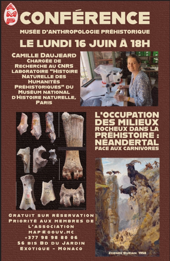 Conférence le 16 juin à 18h