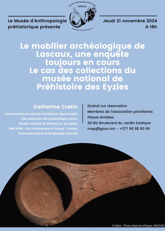 « Le mobilier archéologique de Lascaux, une enquête toujours en cours. Le cas des collections du musée national de Préhistoire des Eyzies » par Cat...