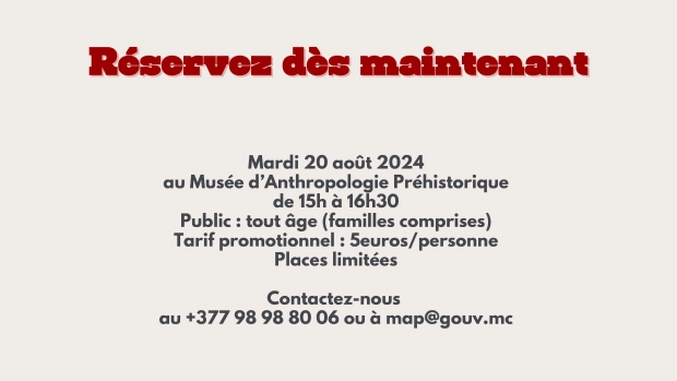RDV le 20 août à 15h : Visite spéciale